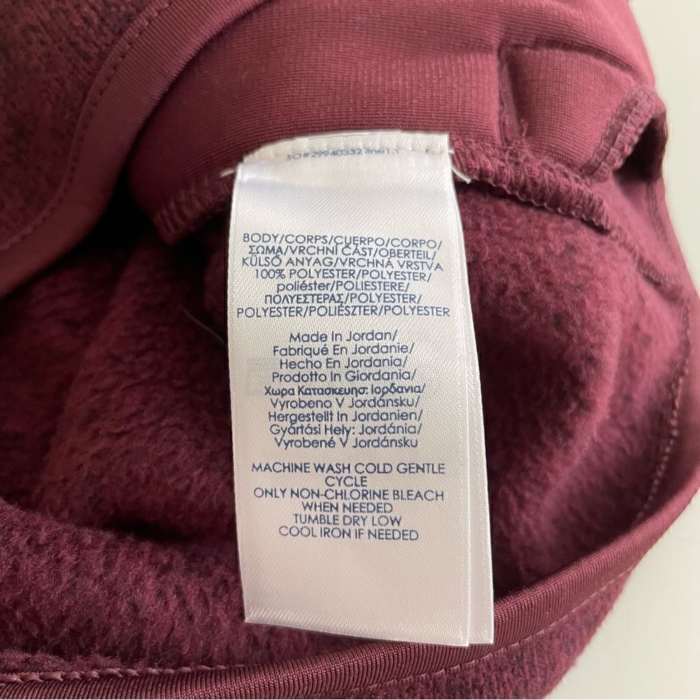 Chaps Fleece Mockneck Vest - Size Medium - Picture 6 of 9